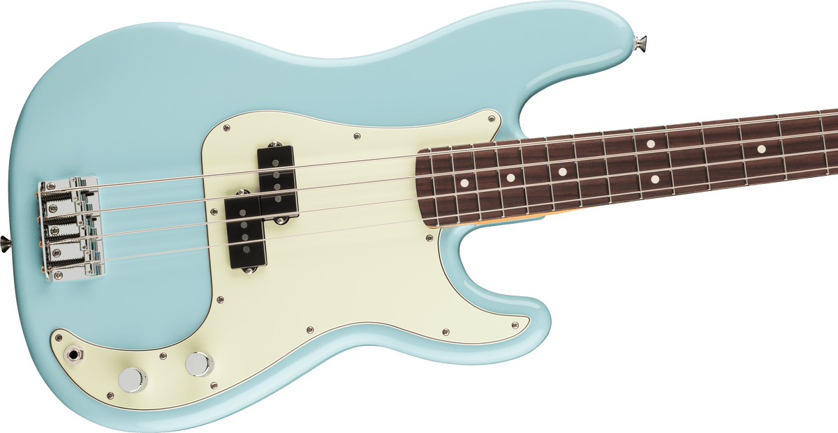 Fender 75th Anniversary Player II Precision Bass, Daphne Blue