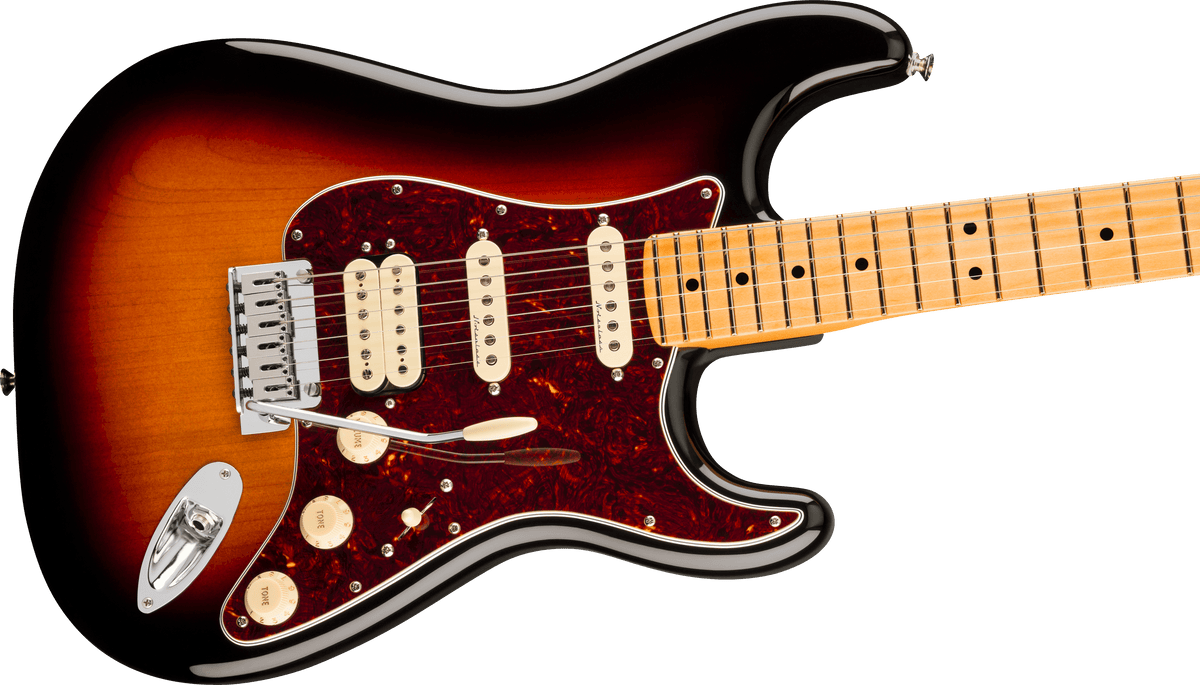 Fender Player II Modified Stratocaster HSS, Maple Fingerboard, 3-Color Sunburst - #3249 - CBN Music Warehouse