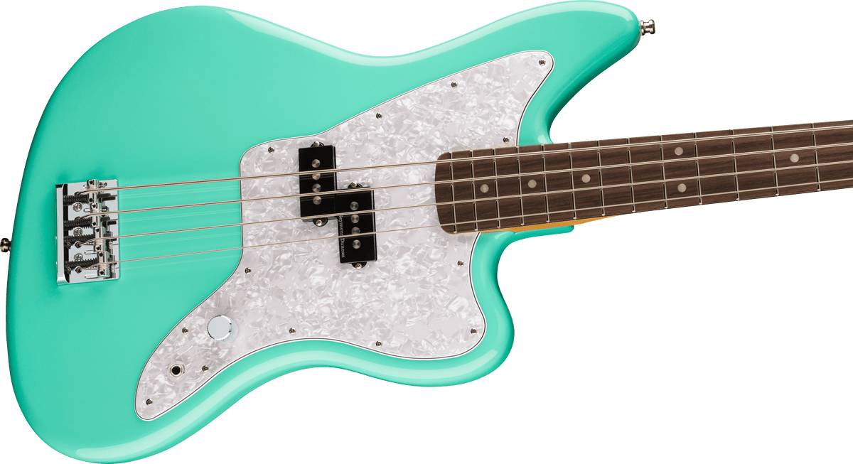 Fender Limited Edition Mark Hoppus Blink-182 Jaguar Bass, Sea Foam Green