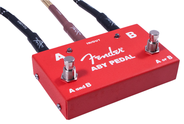 Fender ABY Footswitch for Guitar and Amplifier