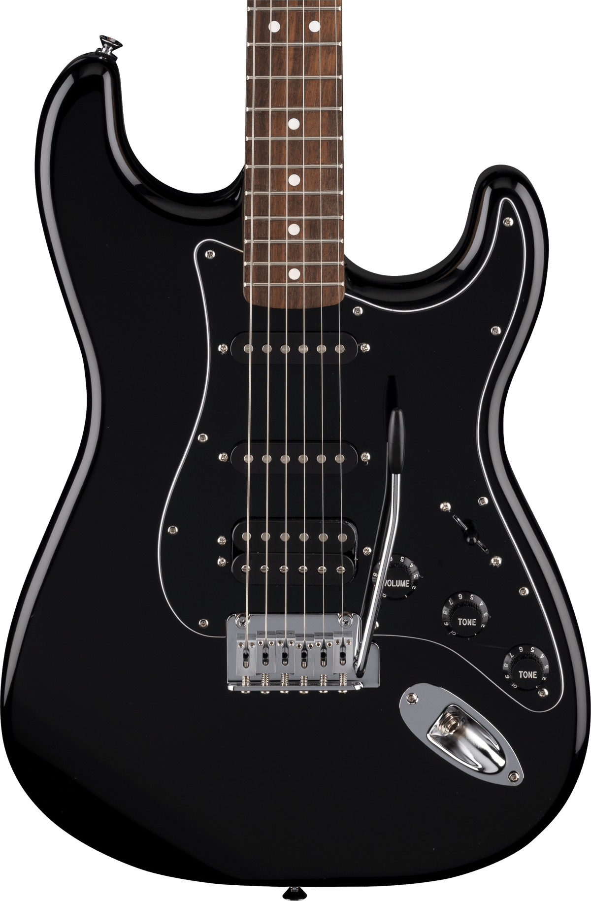 Fender Standard Stratocaster HSS Electric Guitar, Black - CBN Music Warehouse