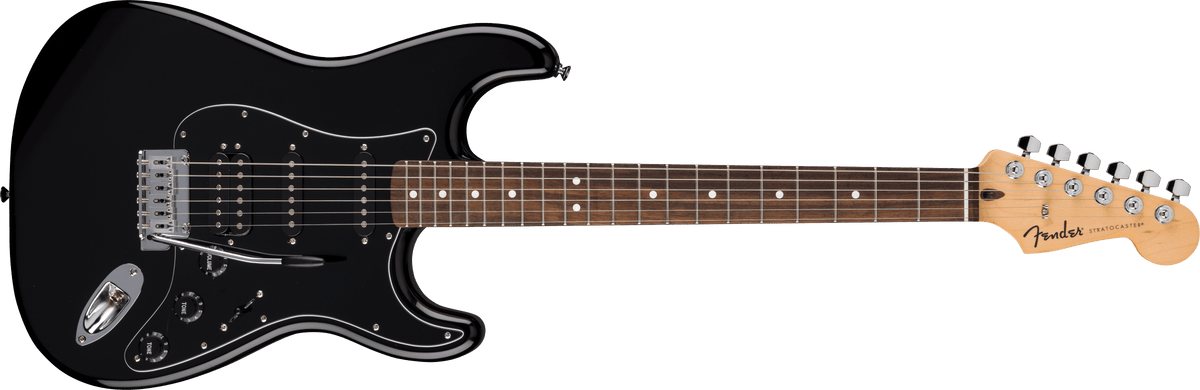 Fender Standard Stratocaster HSS Electric Guitar, Black - CBN Music Warehouse