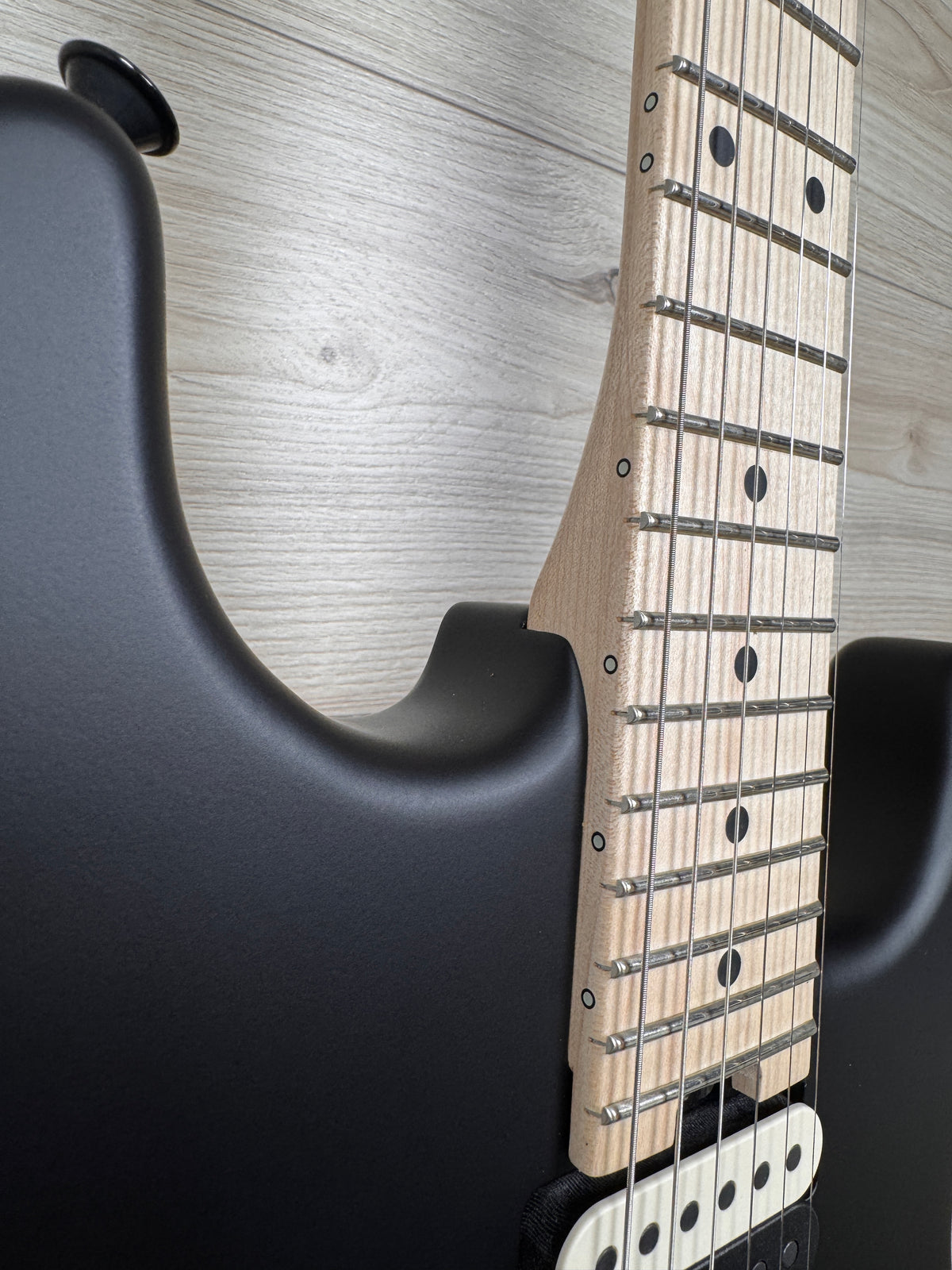 Charvel Jim Root Signature Pro-Mod San Dimas Style 1 HH FR M, Satin Black