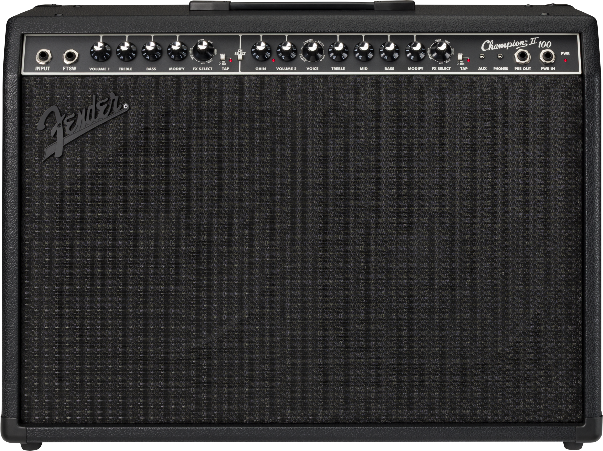Fender Champion II 100 Blackout Guitar Amplifier