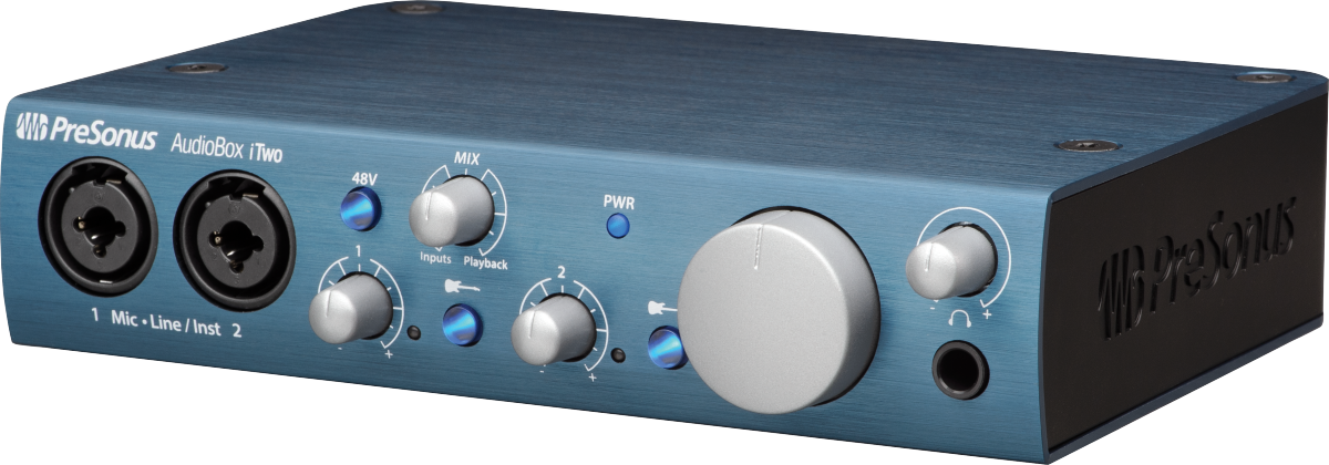 PreSonus AudioBox iTwo - 2x2 USB/iPad Recording Interface