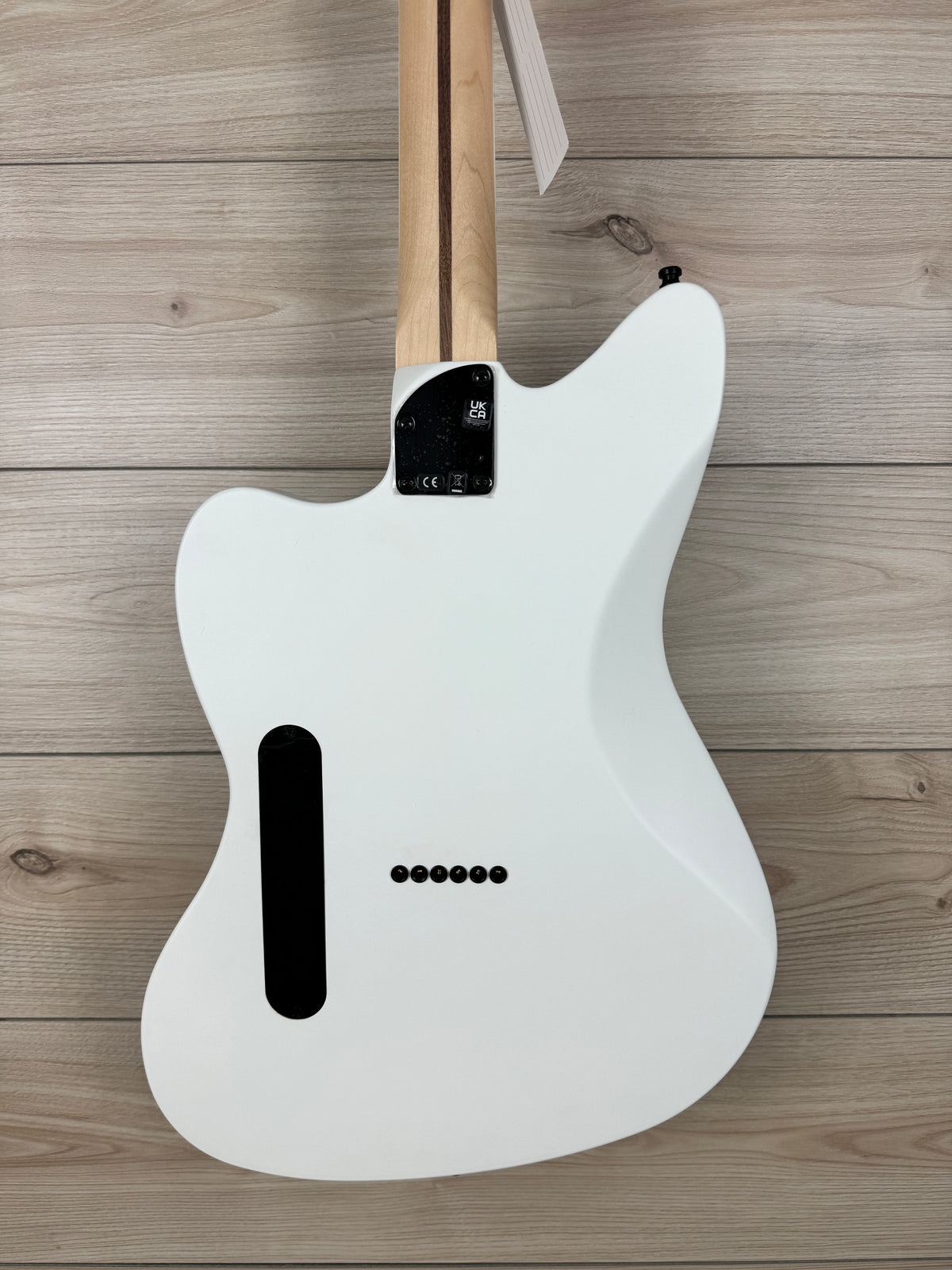 Fender Jim Root Signature Jazzmaster V4 with Ebony Fingerboard, Flat White - CBN Music Warehouse