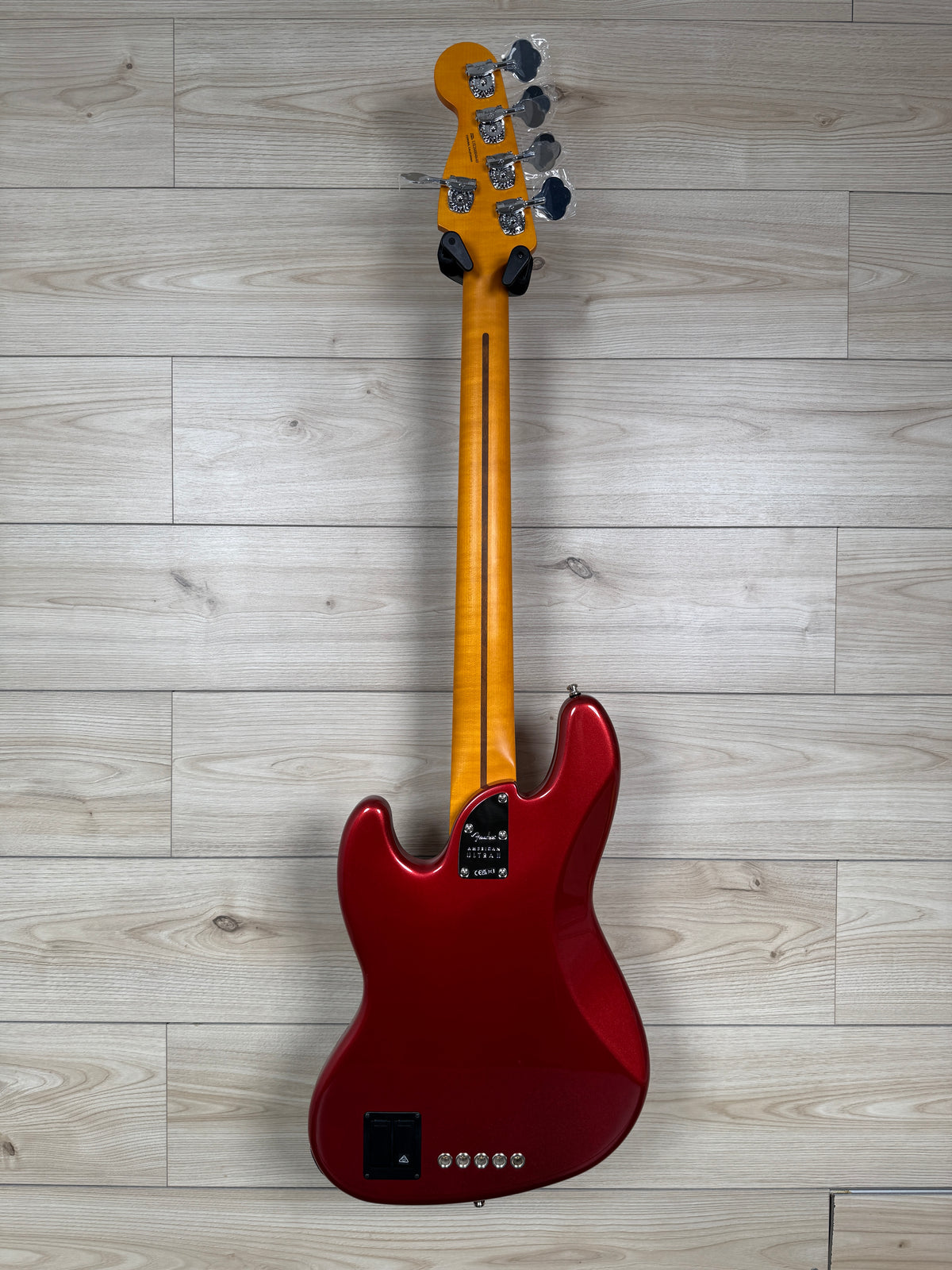 Fender American Ultra II Jazz Bass V 5 strings Bass, Sinister Red - #4640