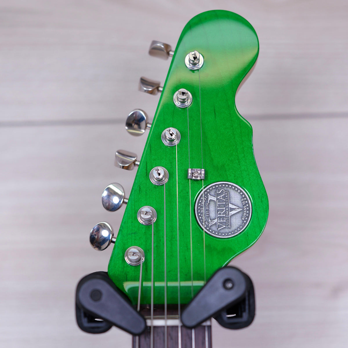 Veritas Custom Portlander Translucent Green - Bearcats Pickups