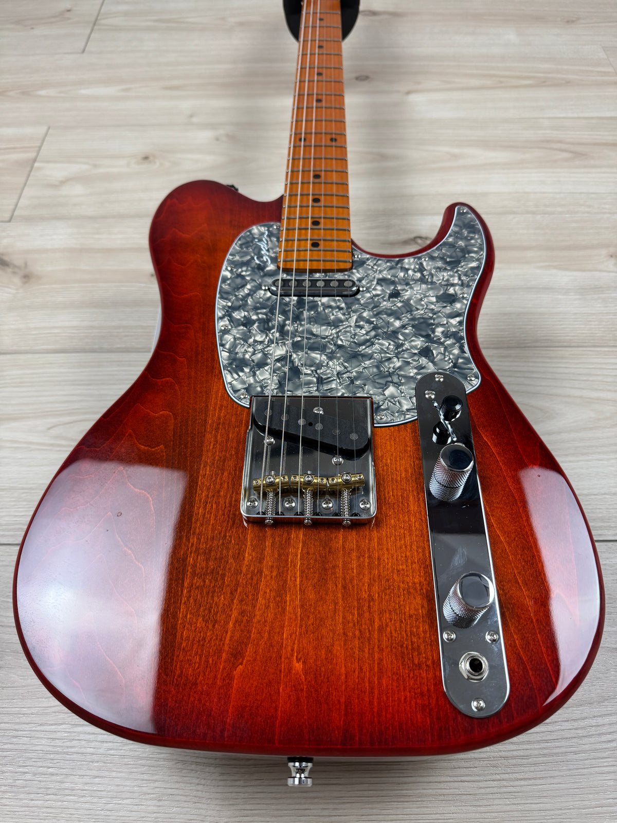 Godin 052448 Stadium Pro MN Guitar, Maple Fretboard, Sunset Burst
