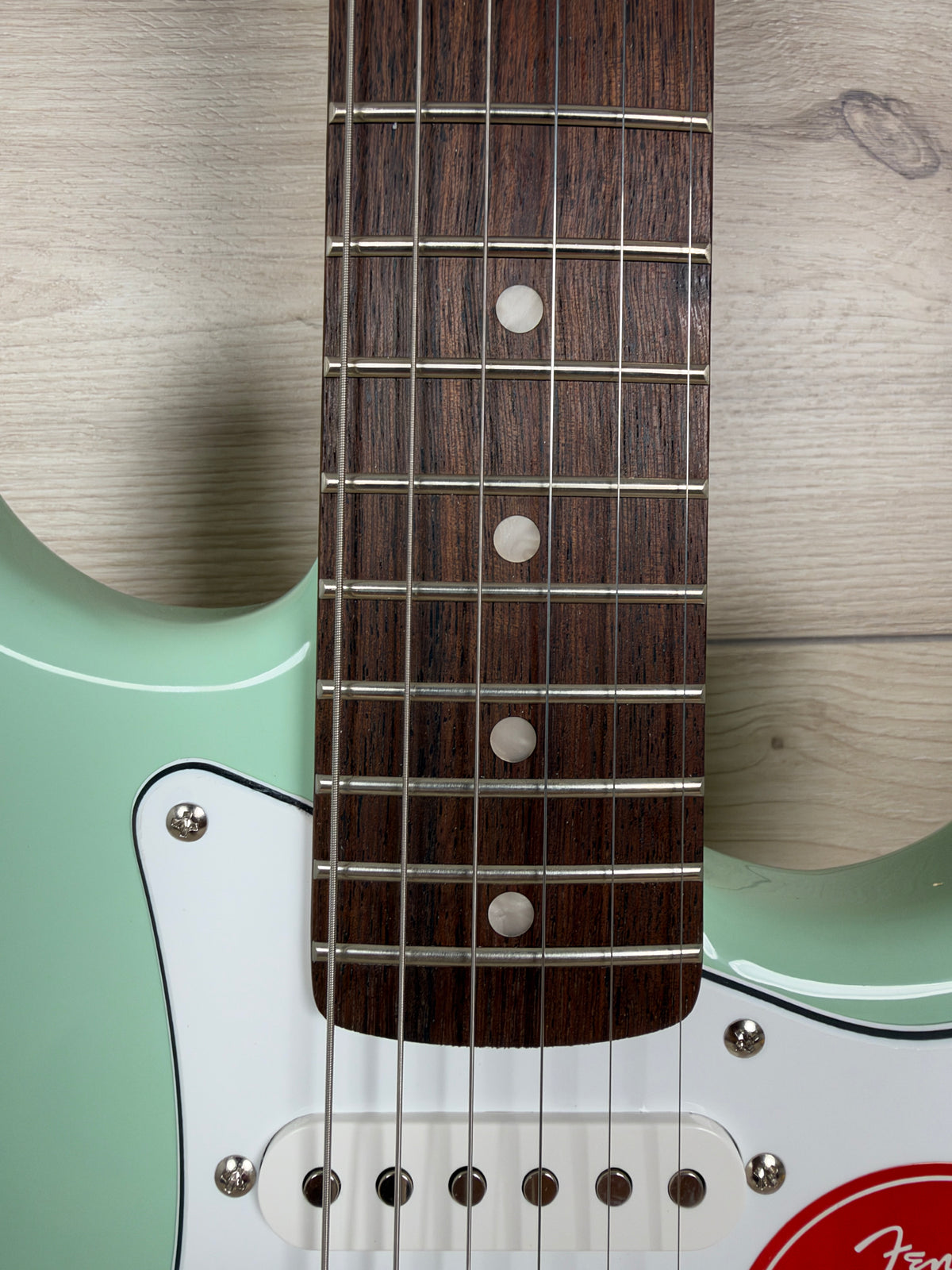 Squier FSR Affinity Series Stratocaster Electric Guitar, Surf Green - #3282