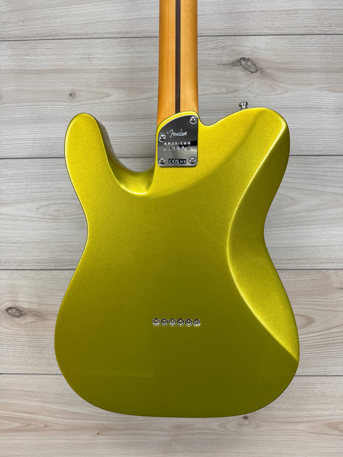 Fender American Ultra II Telecaster Ebony Fingerboard Electric Guitar - Solar Flare