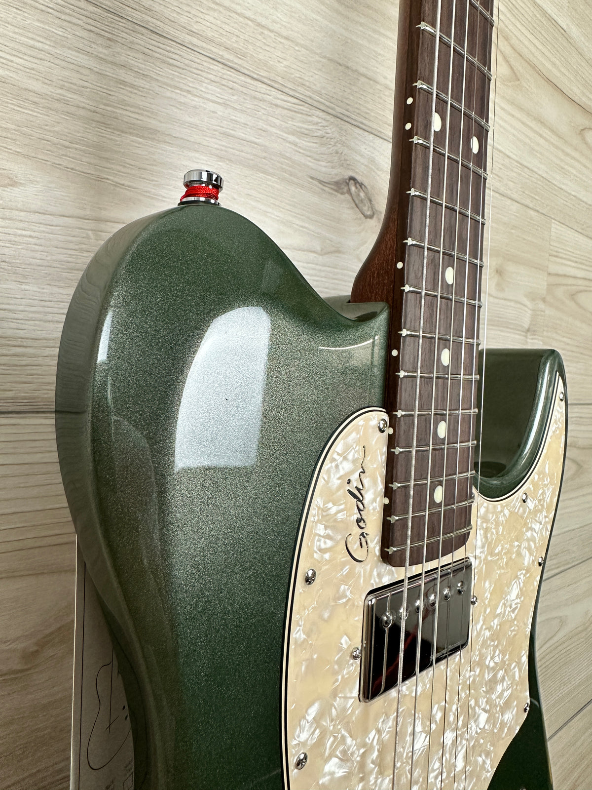 Godin Stadium 59 Desert Green RN Green Electric Guitar - CBN Music Warehouse