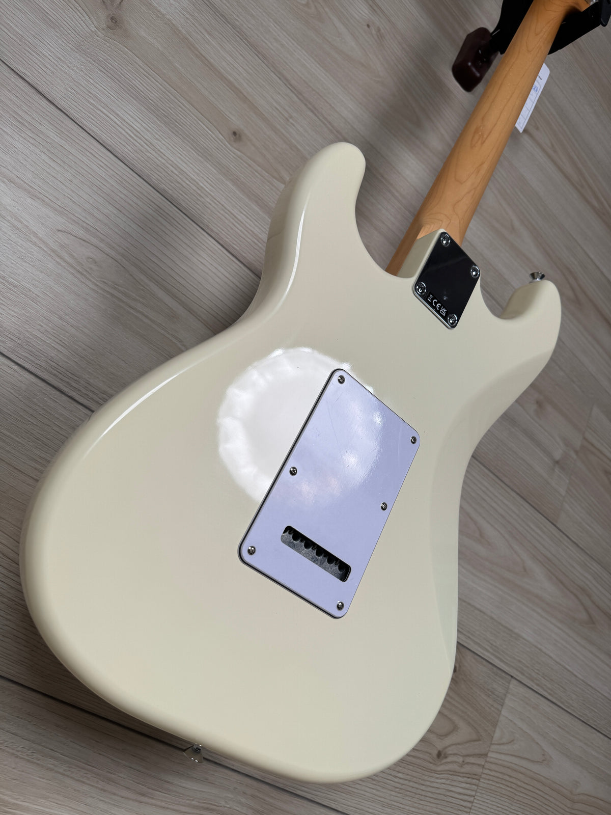 Fender Standard Stratocaster Maple Fingerboard Electric Guitar - Olympic White