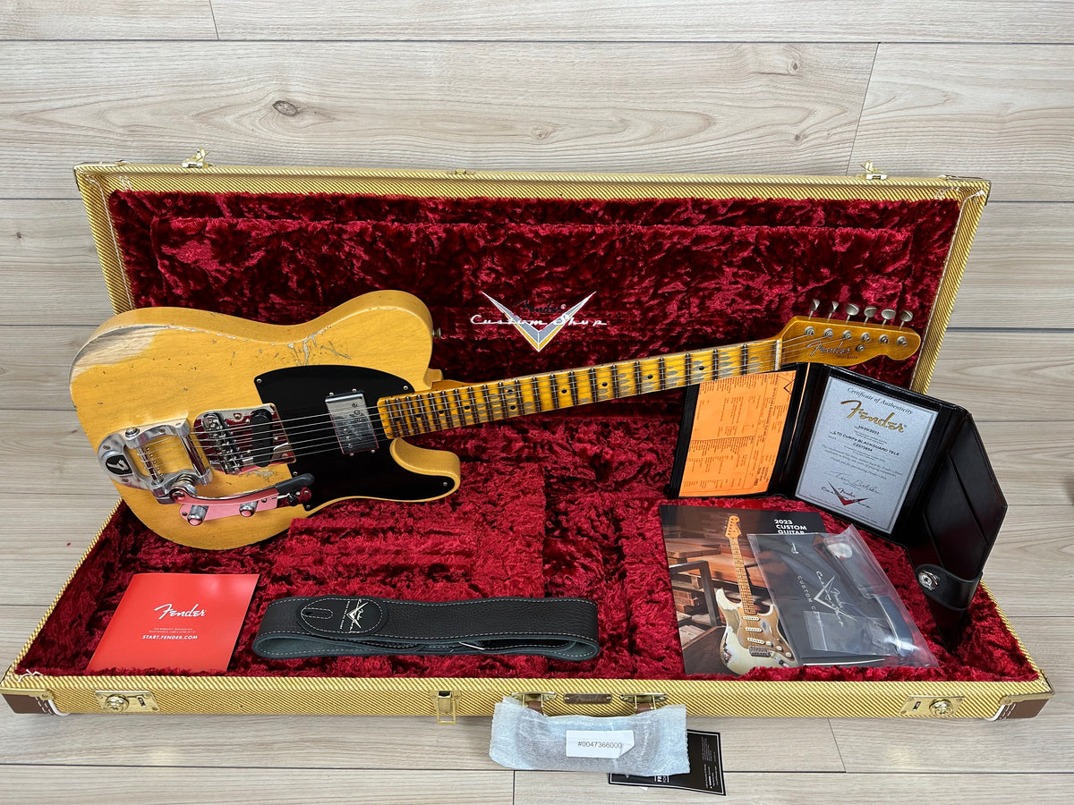 Fender Custom Shop Limited Edition CuNiFe Tele Heavy Relic Aged