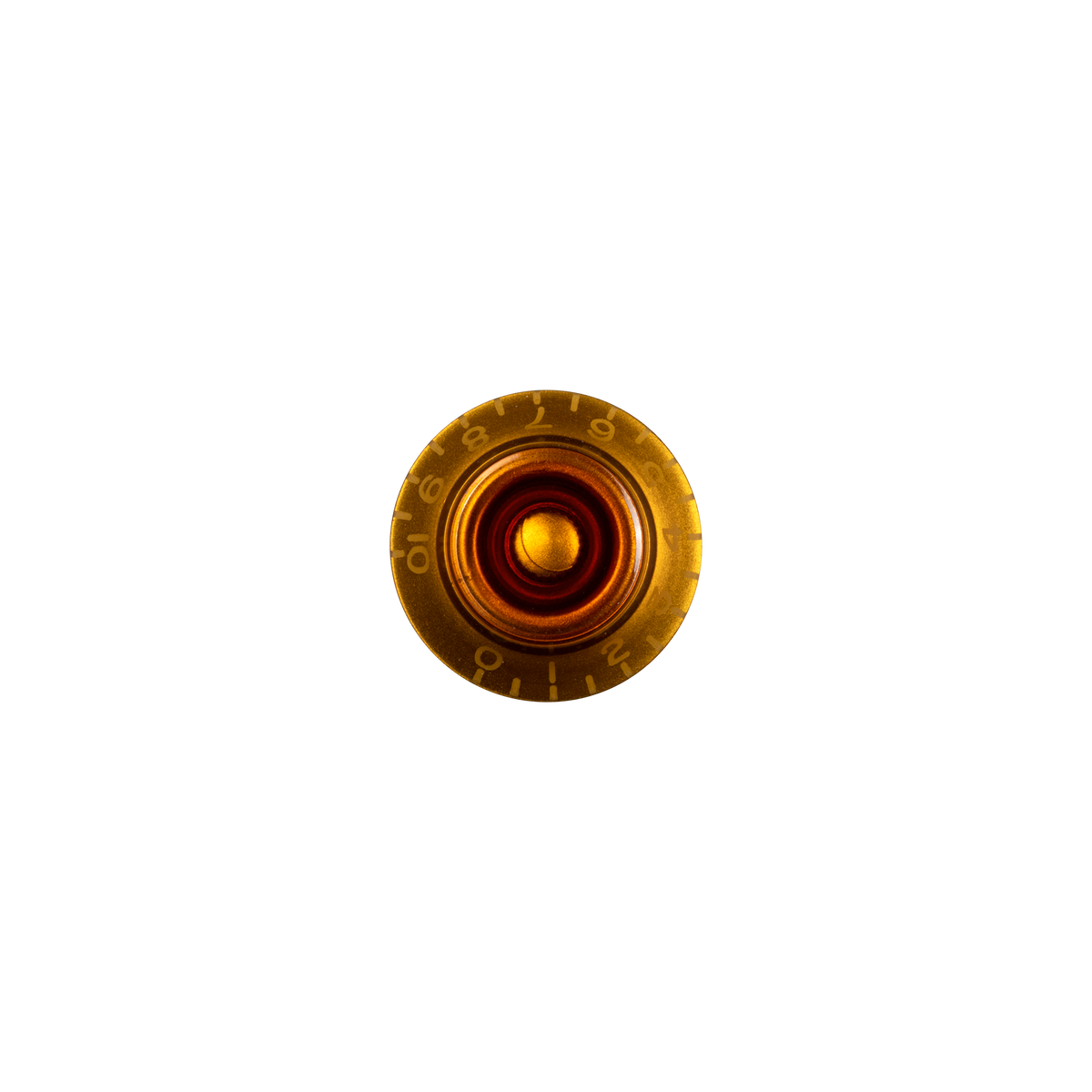 Gibson Accessories Top Hat Knobs 4-pack - Vintage Amber - CBN Music Warehouse