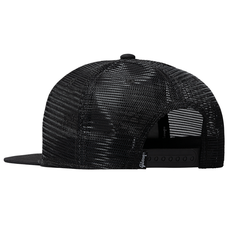 Gibson Slash 'Skully' Trucker Hat, All-Black