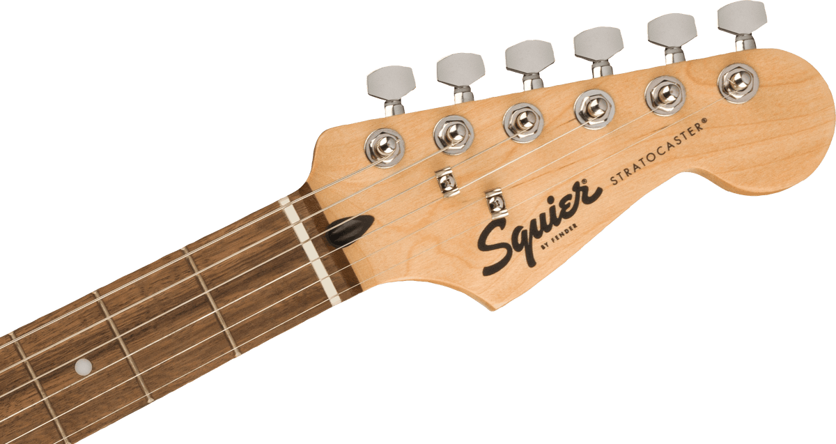 Squier by Fender Bullet® Stratocaster® Electric Guitar HT HSS ShellPink - CBN Music Warehouse