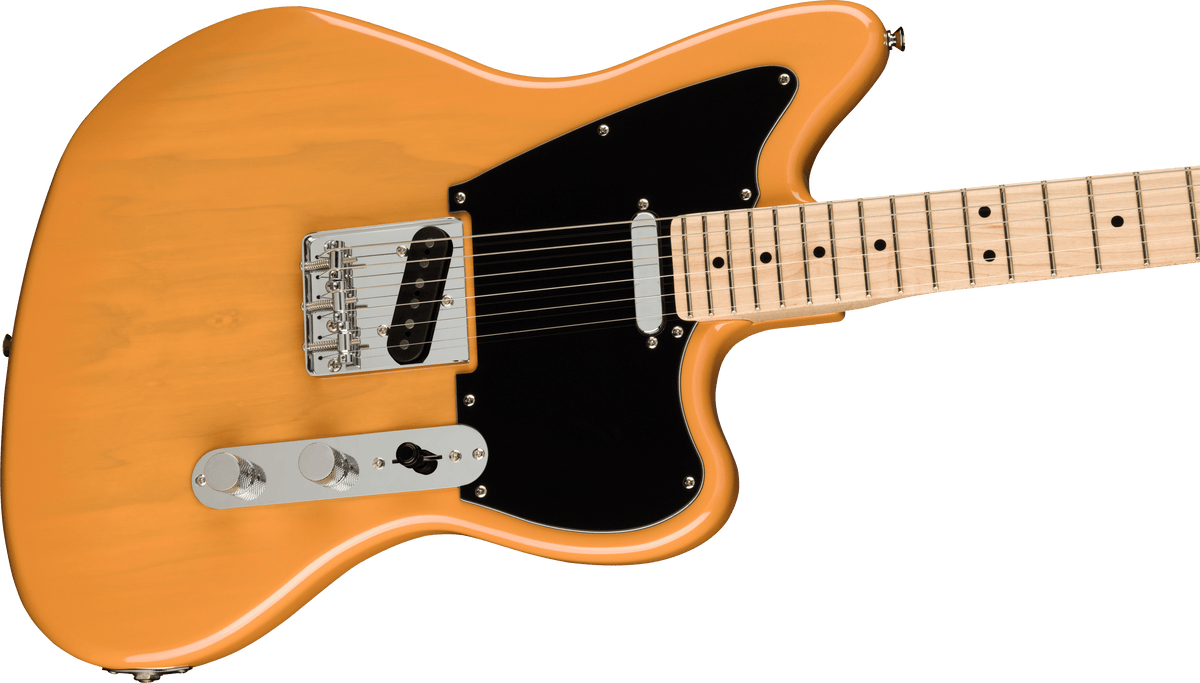 Squier Paranormal Offset Telecaster - Butterscotch Blonde with Black Pickguard
