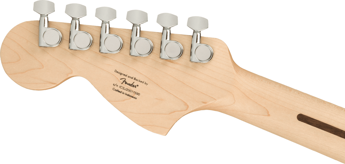 Squier Affinity Series Stratocaster Electric Guitar - Black Burst with Maple Fingerboard - CBN Music Warehouse
