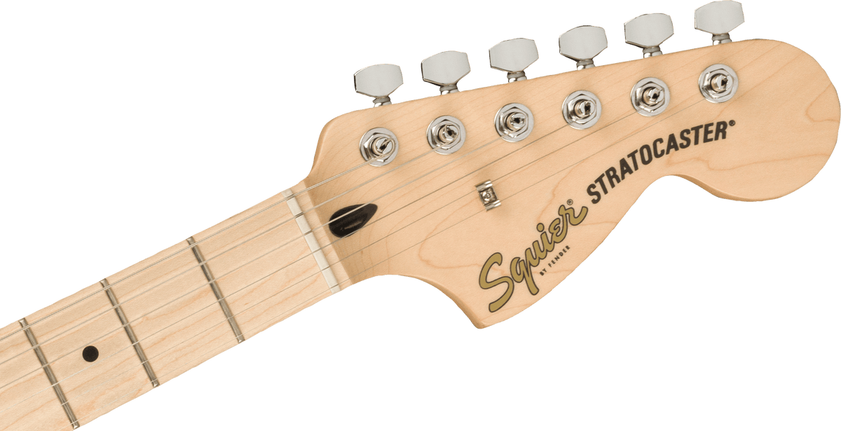 Squier Affinity Series Stratocaster Electric Guitar - Black Burst with Maple Fingerboard - CBN Music Warehouse