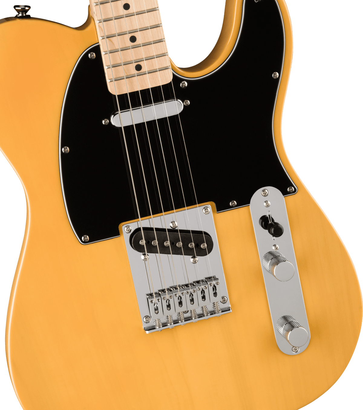 Squier Affinity Series Telecaster Electric Guitar - Butterscotch Blonde with Maple Fingerboard