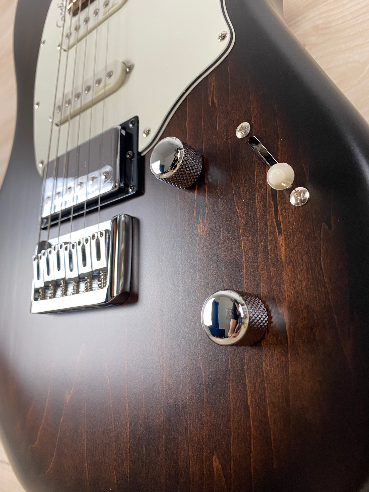 Godin Session HT Electric Guitar Bourbon Burst RN - CBN Music Warehouse
