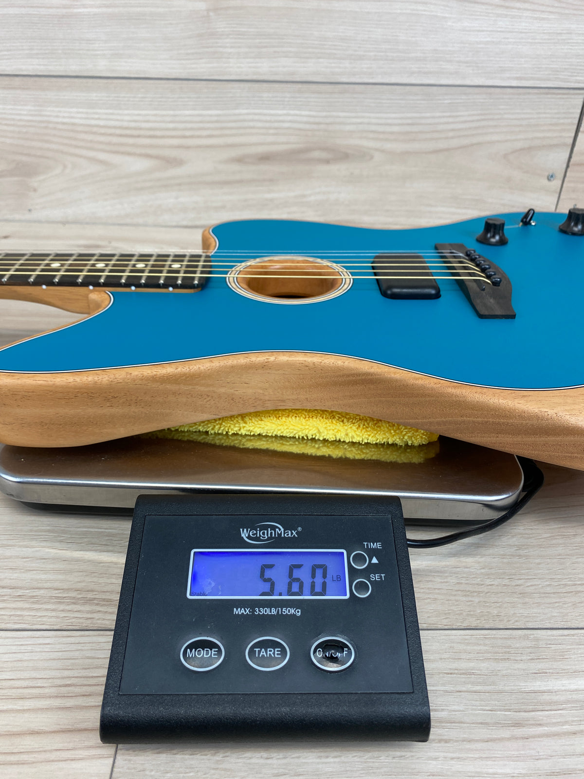 Fender Acoustasonic Jazzmaster Acoustic-electric Guitar - Ocean Turquoise