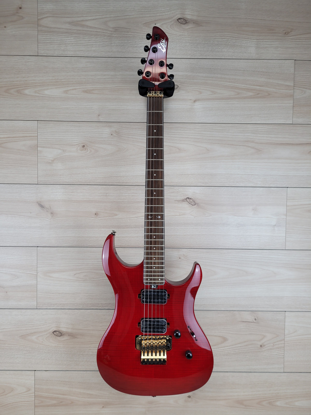 Eko Fire Standard Electric Guitar - Wine Red