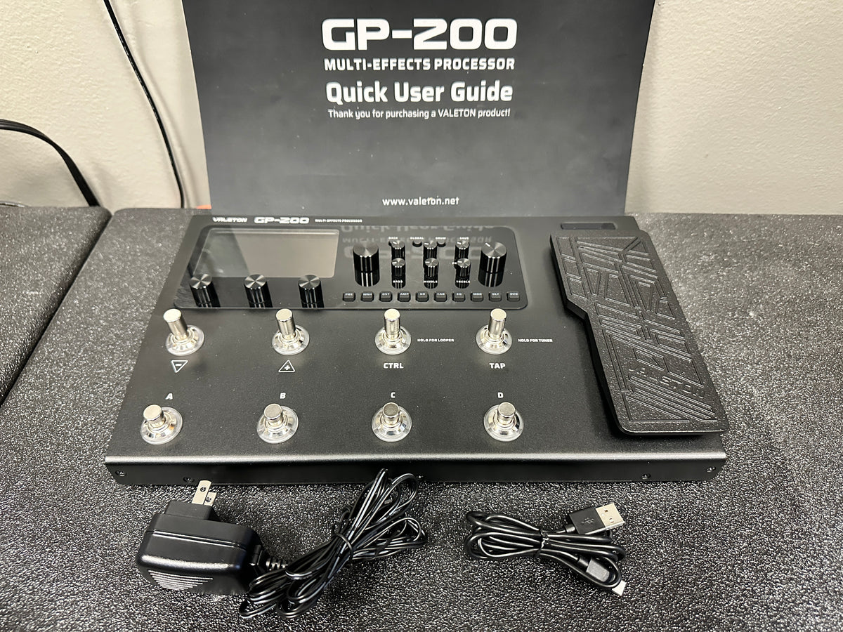 Valeton GP-200 Multi-Effects Processor Floorboard for Guitar ** OPEN BOX ** - CBN Music Warehouse