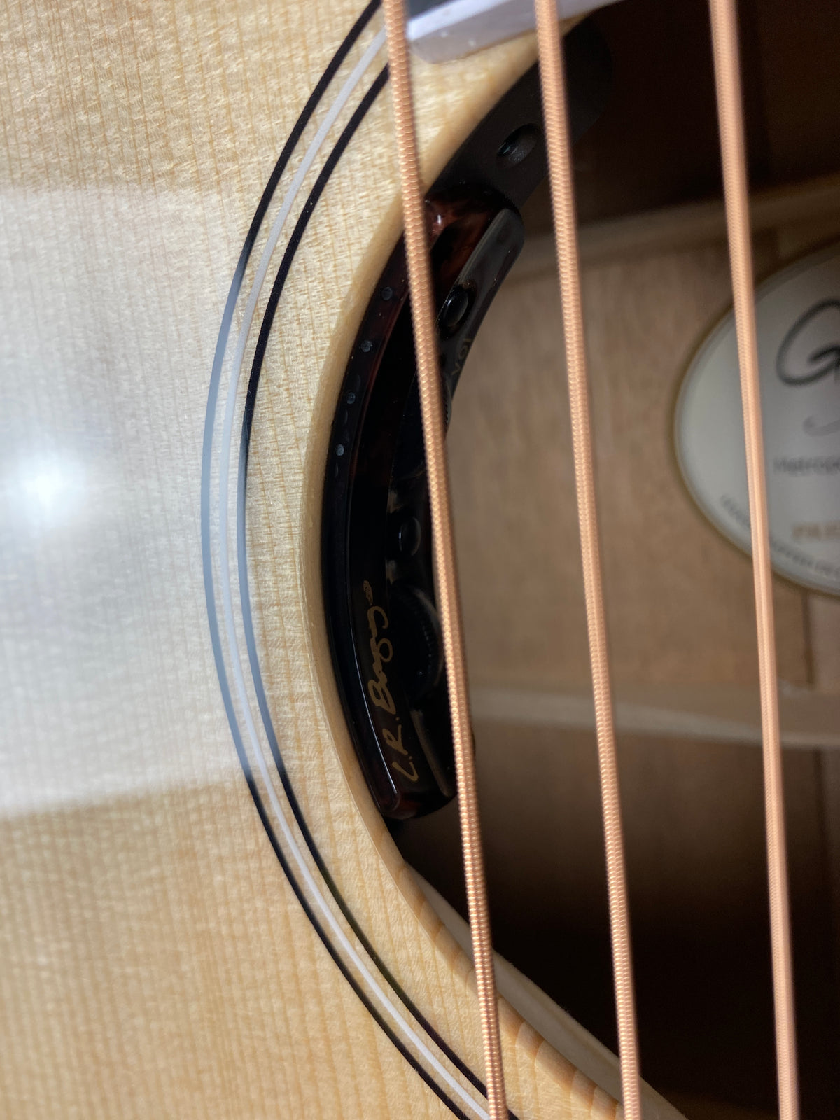 Godin Metropolis LTD Natural High Gloss Acoustic Electric Guitar - #0327