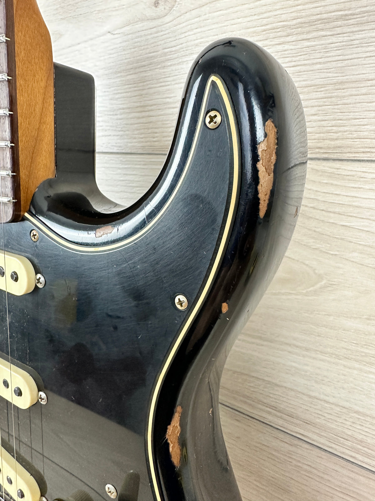 Fender Custom Shop Black Roasted Dual-Mag Strat Relic - Aged Black - CBN Music Warehouse