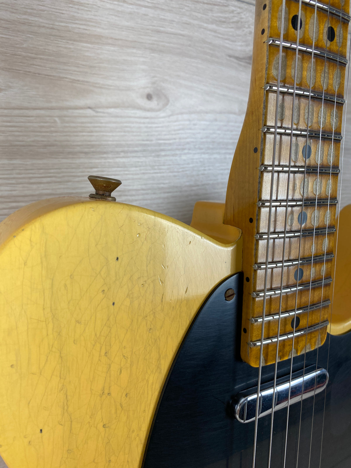 Fender Custom Shop Limited Edition '51 Telecaster Heavy Relic Maple Fingerboard Aged Nocaster Blonde - CBN Music Warehouse