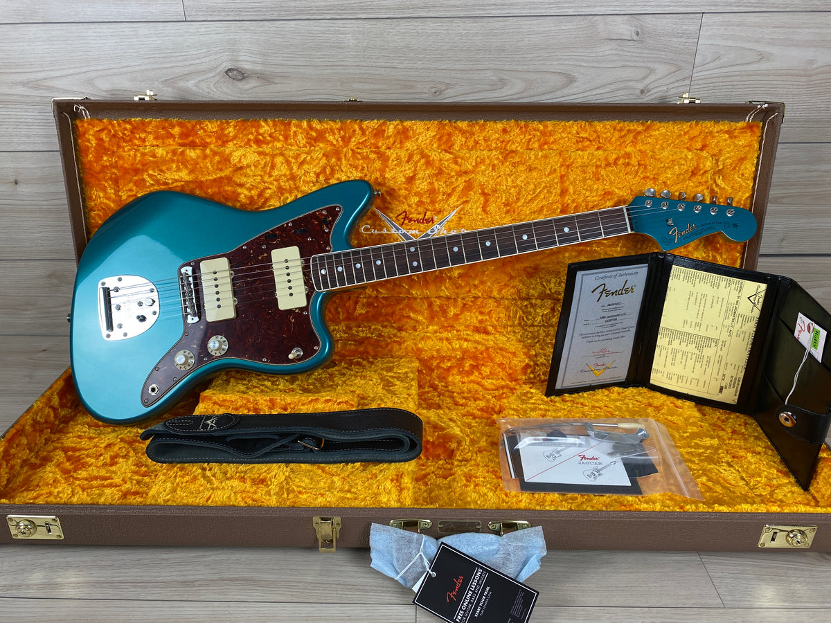 Fender Custom Shop Time Machine 1966 Jazzmaster Deluxe Closet Classic Aged Ocean Turquoise