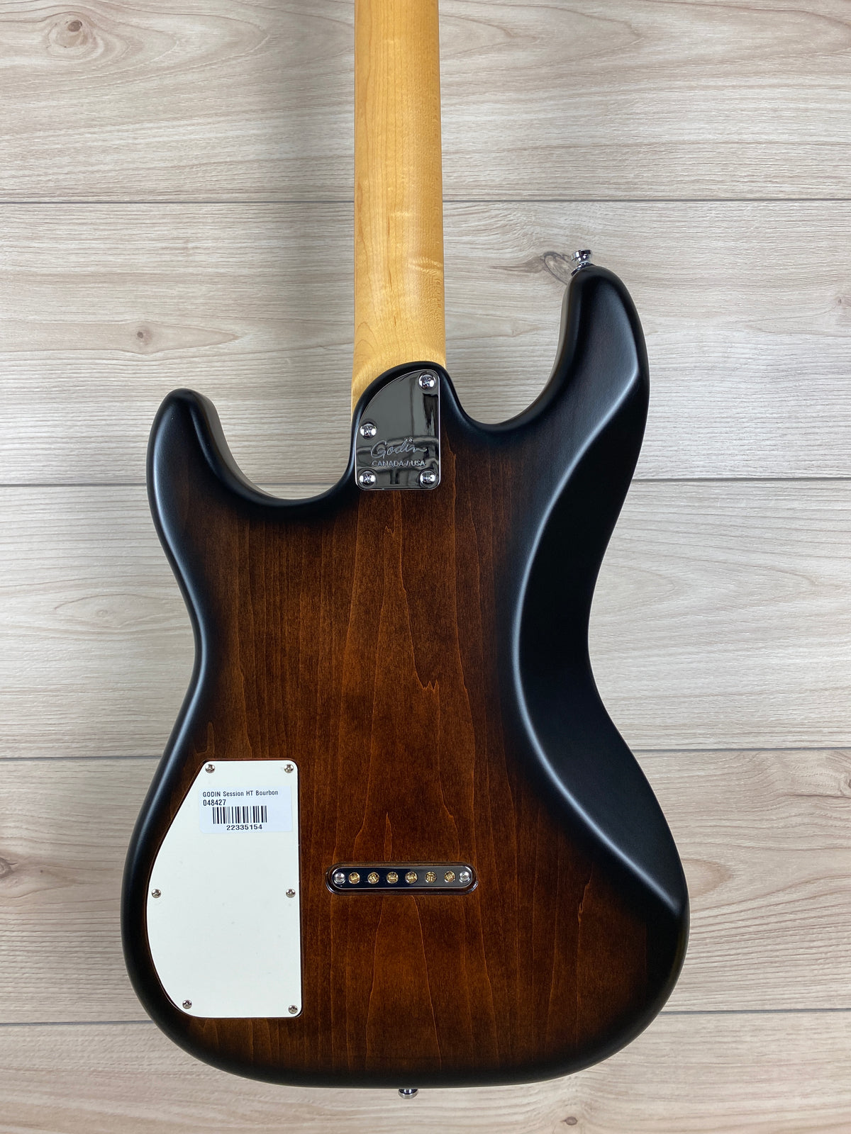 Godin Session HT Electric Guitar Bourbon Burst RN - CBN Music Warehouse
