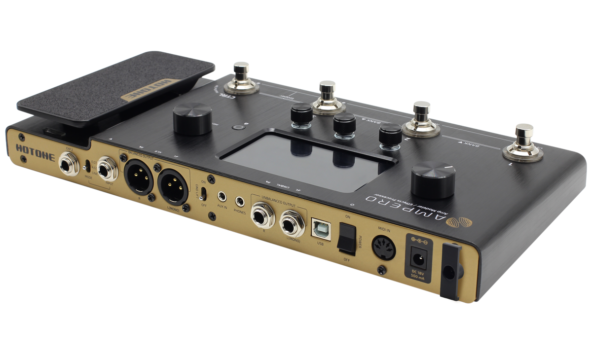 Hotone Ampero Amp Modeler & Effects Processor for Electric Guitars - CBN Music Warehouse