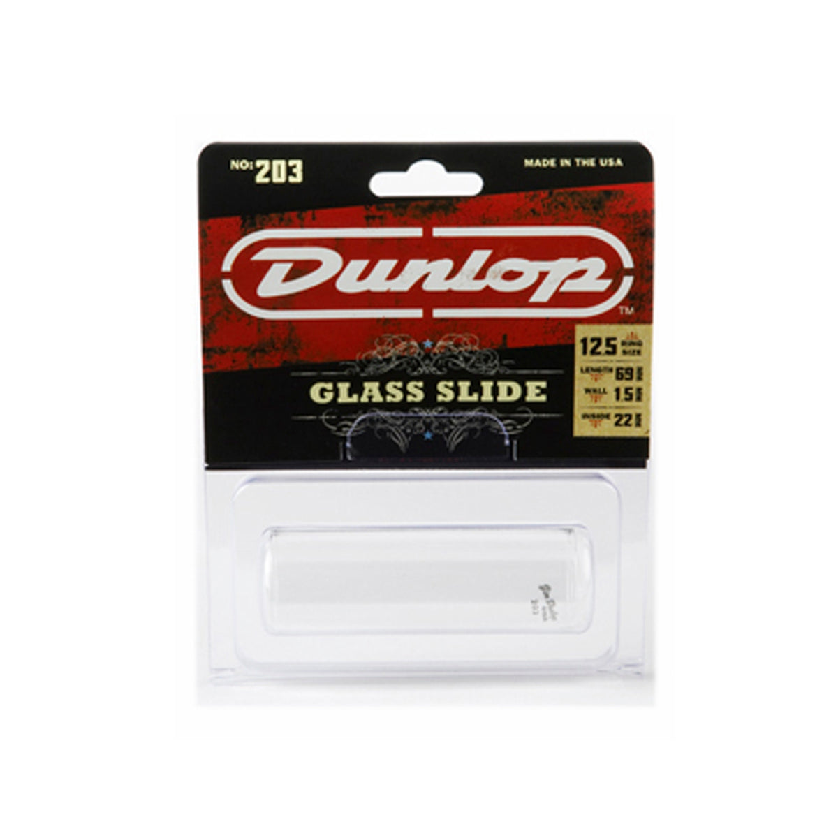 Dunlop 203 Regular Wall Large glass Slide - CBN Music Warehouse