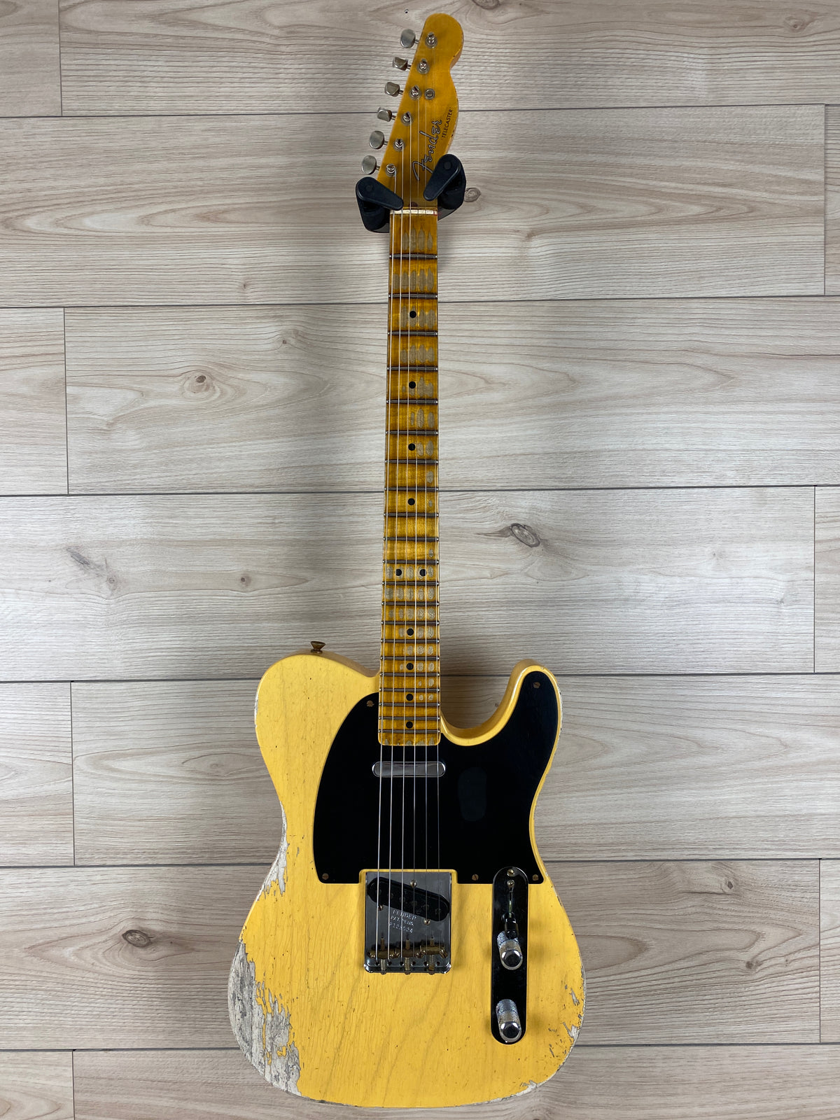 Fender Custom Shop Limited Edition '51 Telecaster Heavy Relic Maple Fingerboard Aged Nocaster Blonde - CBN Music Warehouse