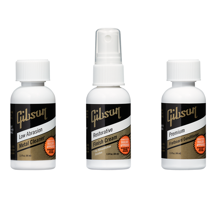 Gibson Guitars G-CAREKIT1 Guitar Cleaning and Polishing Care Kit w/ Guitar Strap