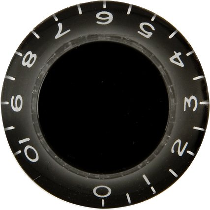 Gibson Top Hat Knobs - 4 Pack, Black - CBN Music Warehouse