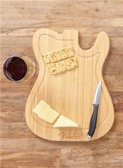 Fender Telecaster Shape Wood Cutting Board