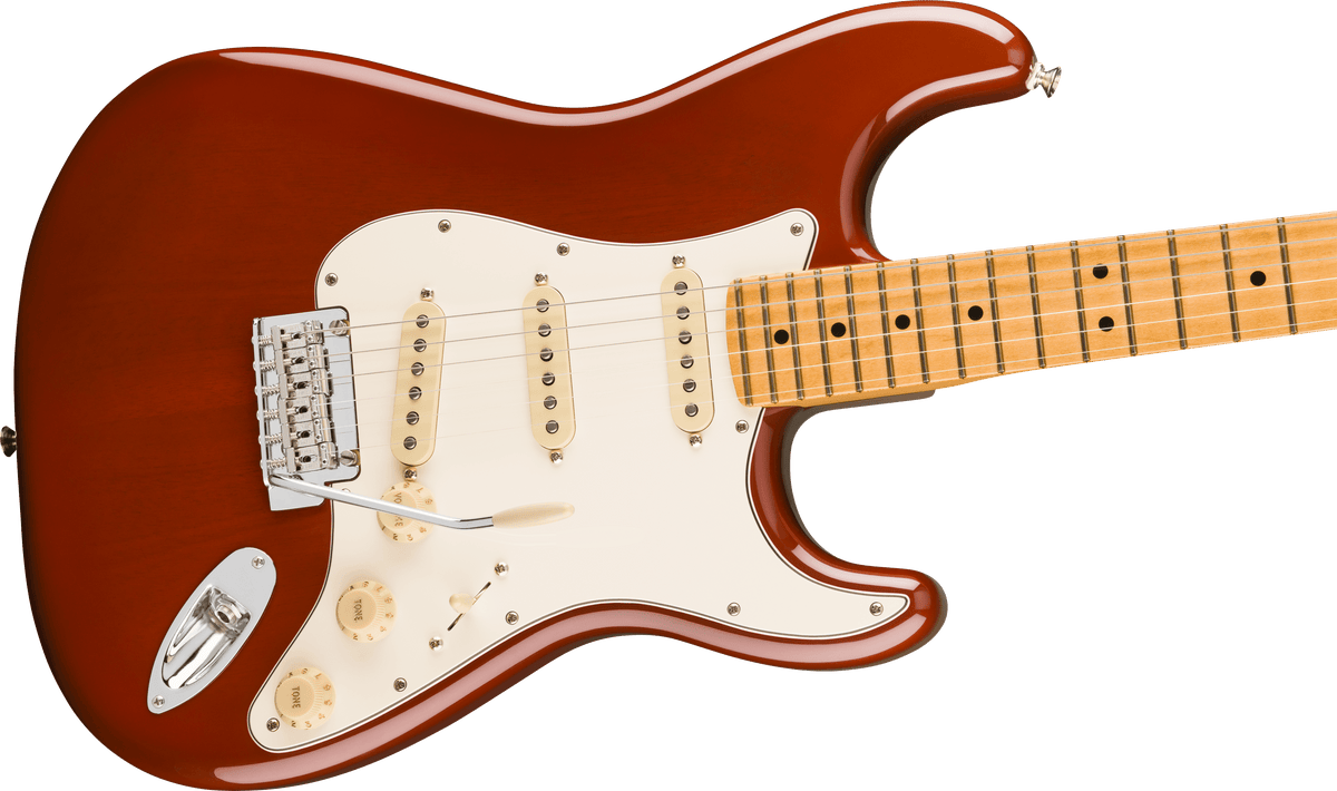 Fender Player II Stratocaster Electric Guitar - Transparent Mocha Burst with Maple Fingerboard - CBN Music Warehouse