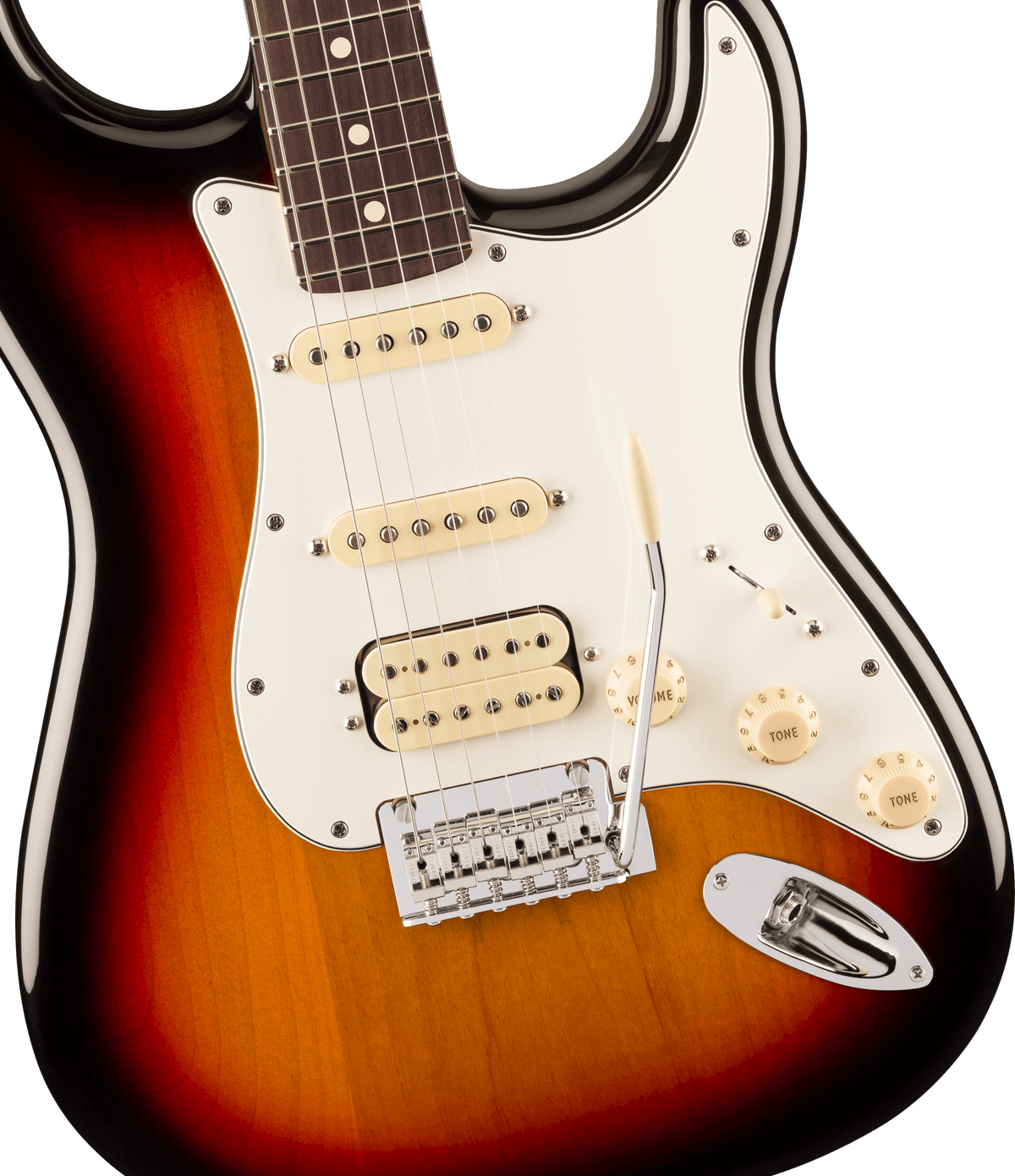 Fender Player II Stratocaster HSS Electric Guitar, 3-Color Sunburst #4906 - CBN Music Warehouse