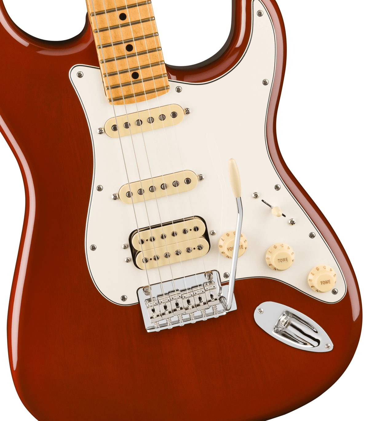 Fender Player II Stratocaster HSS Electric Guitar - Transparent Mocha Burst - CBN Music Warehouse