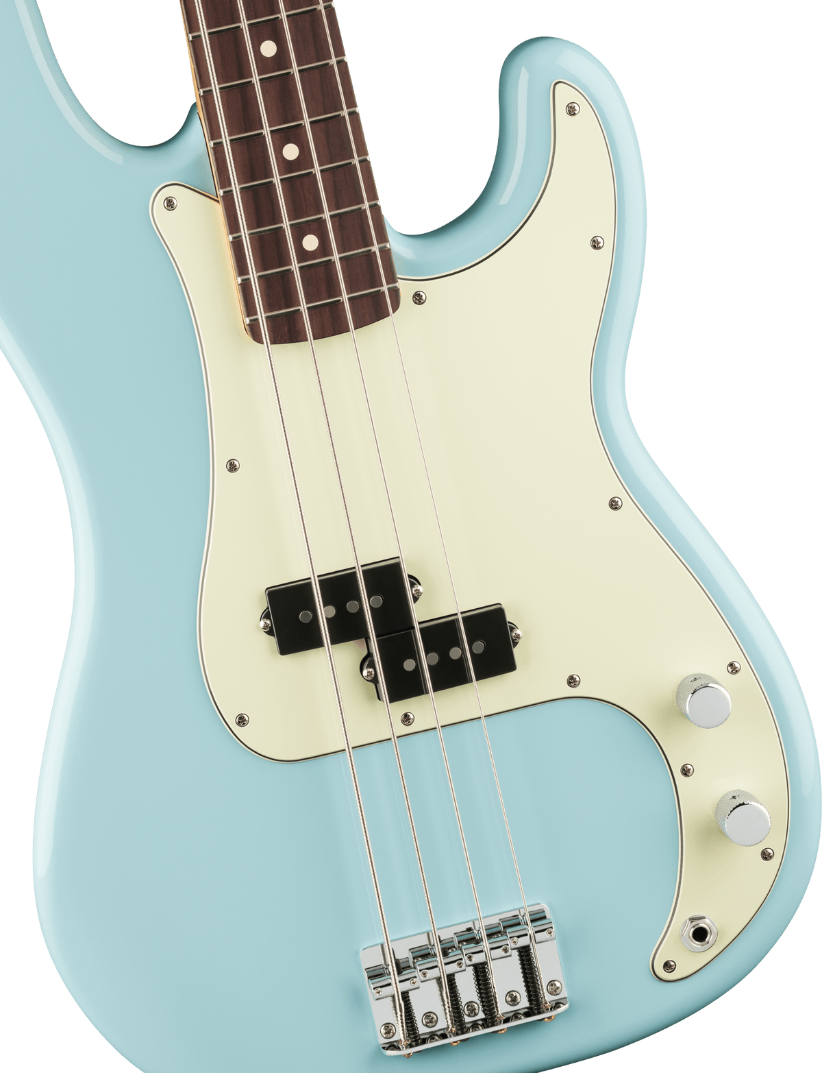 Fender 75th Anniversary Player II Precision Bass, Daphne Blue