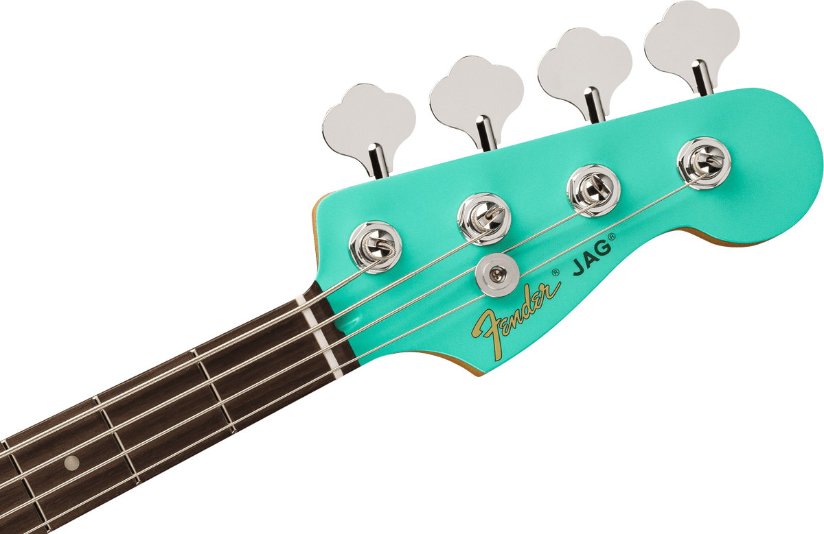 Fender Limited Edition Mark Hoppus Blink-182 Jaguar Bass, Sea Foam Green