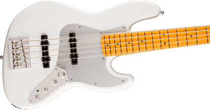 Fender American Ultra II Jazz Bass V, Maple Fingerboard, Avalanche - CBN Music Warehouse