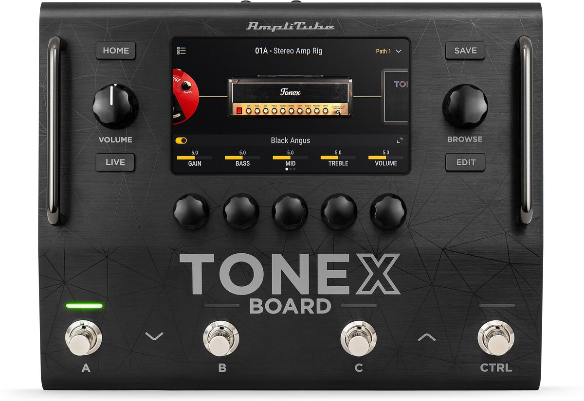 NEW! IK Multimedia TONEX Board Floor Amp Modeler and FX Processor