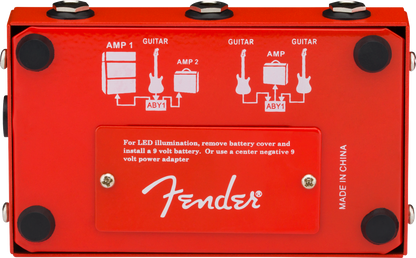 Fender ABY Footswitch for Guitar and Amplifier