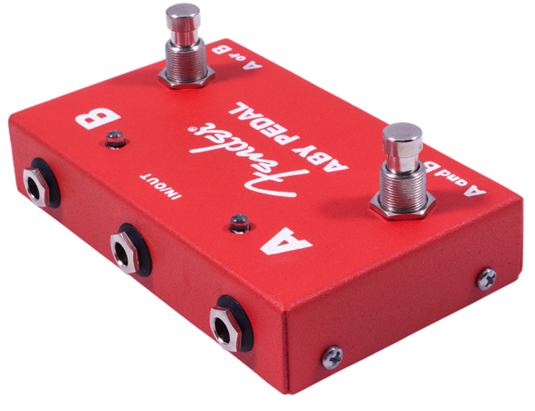 Fender ABY Footswitch for Guitar and Amplifier