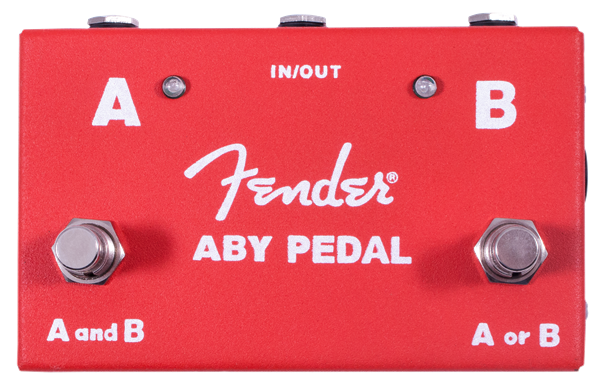 Fender ABY Footswitch for Guitar and Amplifier